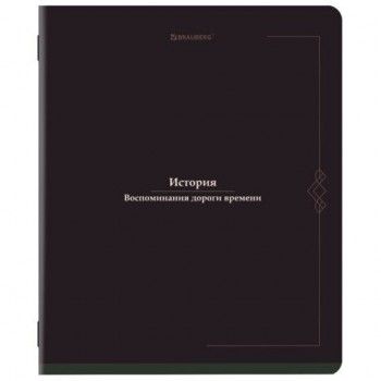 Тетрадь предметная VINTAGE 48л, SoftTouch, ИСТОРИЯ, клетка, подсказ, BRAUBERG 10 шт., 405155