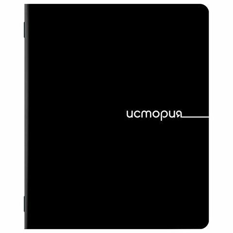Тетради предметные, КОМПЛЕКТ 12 ПРЕДМЕТОВ, 48л, обложка картон, BRAUBERG, BLACK, 405164