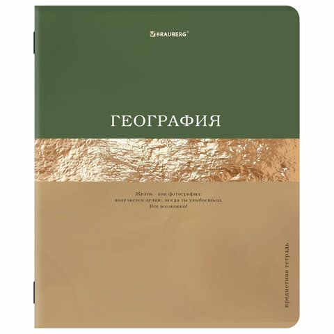 Тетради предметные, КОМПЛЕКТ 12 ПРЕДМЕТОВ, 48л, матовая ламинация, фольга, BRAUBERG, GOLDY, 405178