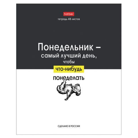 Тетрадь А5 48л. HATBER 10 шт. скоба, клетка, обложка картон, Люблю школу (микс в коробе), 078565, 48Т5В1