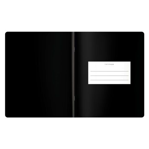 Тетрадь предметная BLACK MODE 48л, пластиковая обложка, АЛГЕБРА, клетка, подсказ, BRAUBERG 20 шт., 405514