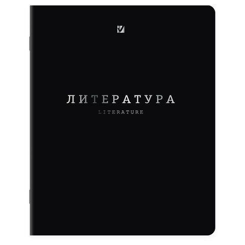 Тетради предметные, КОМПЛЕКТ 12 ПРЕДМЕТОВ, 48л, SoftTouch, 3D-фольга, BRAUBERG, BLACK GOLD, 405602