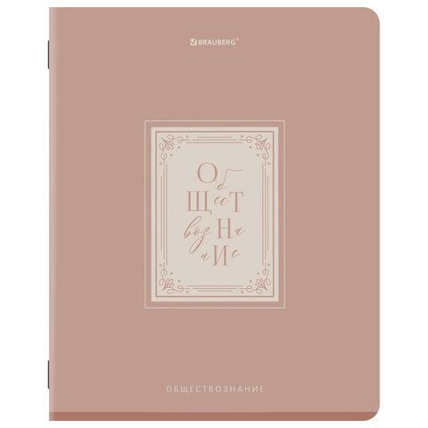 Тетради предметные, КОМПЛЕКТ 12 ПРЕДМЕТОВ, 48л, рельефный картон, BRAUBERG, ВИНТАЖ, 405603