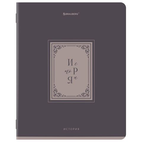 Тетради предметные, КОМПЛЕКТ 12 ПРЕДМЕТОВ, 48л, рельефный картон, BRAUBERG, ВИНТАЖ, 405603