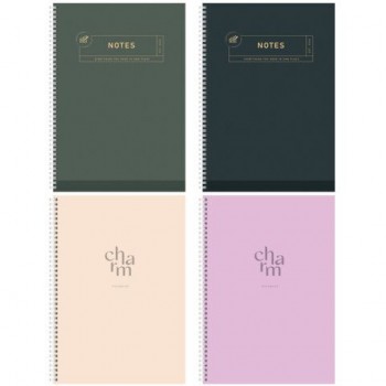 Тетрадь А4 96 л. STAFF College гребень, клетка, офсет №2 ЭКОНОМ, обложка картон, ОДНОТОННАЯ, 405618