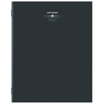 Тетрадь А5, 40 л., STAFF 50 шт., скоба, клетка, офсет №2 ЭКОНОМ, обложка картон, ТЕМНАЯ, 405622