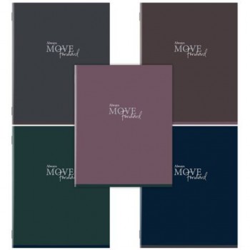 Тетрадь А5, 96 л., STAFF 40 шт., скоба, клетка, офсет №2 ЭКОНОМ, обложка картон, Ассорти, 405631