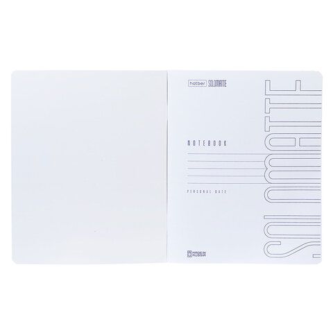 Тетрадь А5 48л. HATBER 25 шт. скоба, клетка, Soft-touch ламинация, SoloMatte_Малахит, 092729, 48Т5лВ1