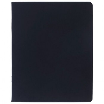 Тетрадь А5 96л. HATBER 15 шт. скоба, клетка, Soft-touch ламинация, SoloMatte_Черный бархат,, 96Т5лВ1