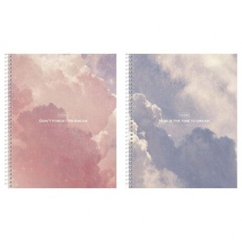 Тетрадь А5 96л. HATBER 16 шт. спираль, клетка, матовая ламинация, Dream (микс в спайке), 093, 96Т5лВ1сп