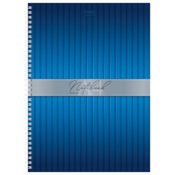 Тетрадь А4 80л. HATBER гребень, клетка, обложка твердая, глянцевая ламинация, PLISSE,, 80Тт4В1гр_11696