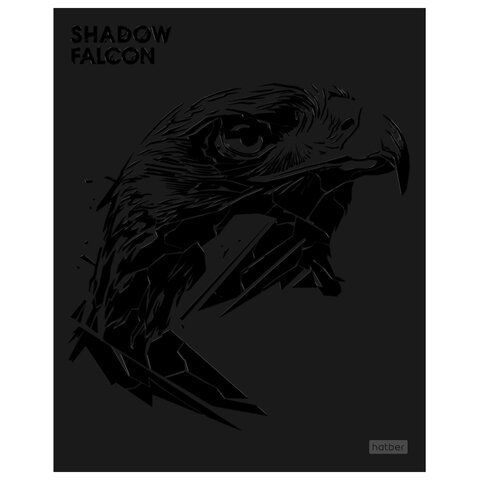 Тетрадь А5 48л. HATBER 20 шт. скоба, клетка, матовая ламинация, 3D лак, Shadow (микс в спайк, 48Т5лолВ1