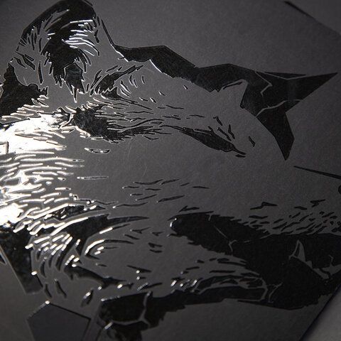 Тетрадь А5 48л. HATBER 20 шт. скоба, клетка, матовая ламинация, 3D лак, Shadow (микс в спайк, 48Т5лолВ1