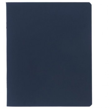 Тетрадь А5 48л. HATBER 30 шт. скоба, клетка, Soft-touch ламинация, SoloMatte_Сапфир, 092727, 48Т5лВ1