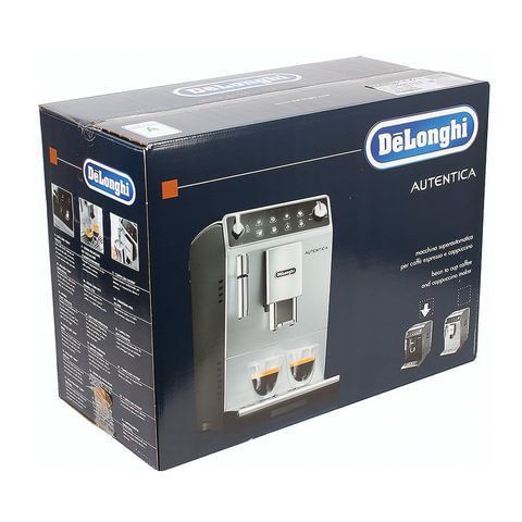 Кофемашина DELONGHI Autentica ETAM 29.510.B, 1450 Вт, объем 1,4 л, ручной капучинатор, черная, ETAM29.510.B