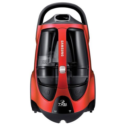 Пылесос SAMSUNG VCC885HH3P/XEV, с контейнером &quot;циклон&quot;, 2200 Вт, мощность всасывания 430 Вт, красный