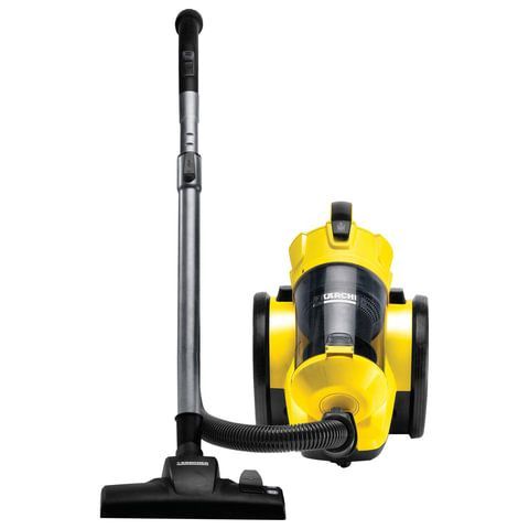 Пылесос KARCHER (КЕРХЕР) VC3 с контейнером &quot;циклон&quot;, потребляемая мощность 700 Вт, желтый, 1.198-125.0