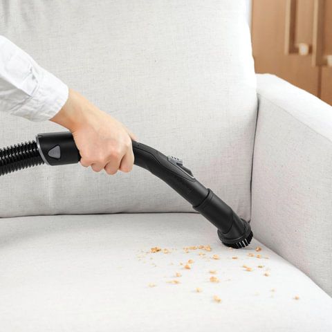 Пылесос KARCHER (КЕРХЕР) VC3 с контейнером &quot;циклон&quot;, потребляемая мощность 700 Вт, желтый, 1.198-125.0
