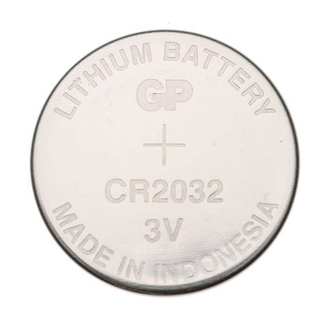 Батарейка GP 5 шт. Lithium, CR2032, литиевая, 1 шт., в блистере (отрывной блок), CR2032-7C5, CR2032-7CR5