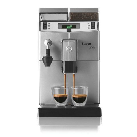 Кофемашина SAECO LIRIKA PLUS, 1850 Вт, объем 2,5 л, емкость для зерен 500 г, автокапучинатор, серебристая, 10004477
