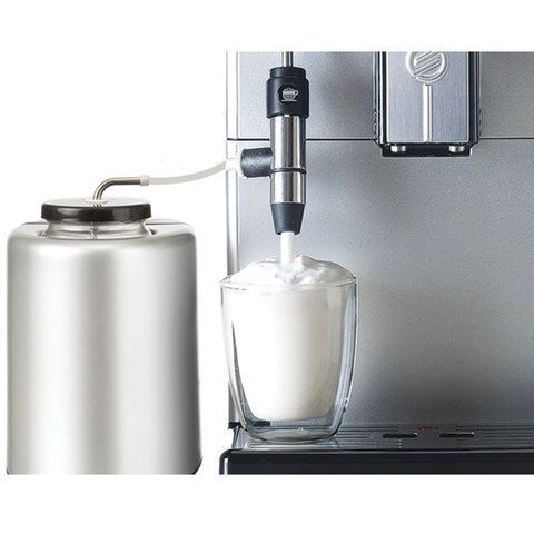 Кофемашина SAECO LIRIKA PLUS, 1850 Вт, объем 2,5 л, емкость для зерен 500 г, автокапучинатор, серебристая, 10004477
