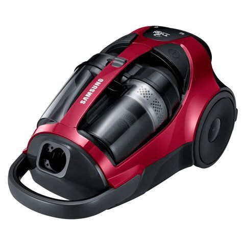 Пылесос SAMSUNG VCC885FH3P/XEV с контейнером &quot;циклон&quot;, 2200 Вт, мощность всасывания 430 Вт, красный