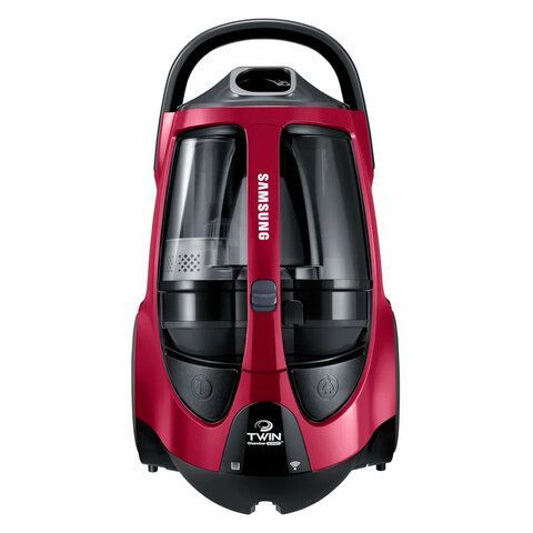 Пылесос SAMSUNG VCC885FH3P/XEV с контейнером &quot;циклон&quot;, 2200 Вт, мощность всасывания 430 Вт, красный