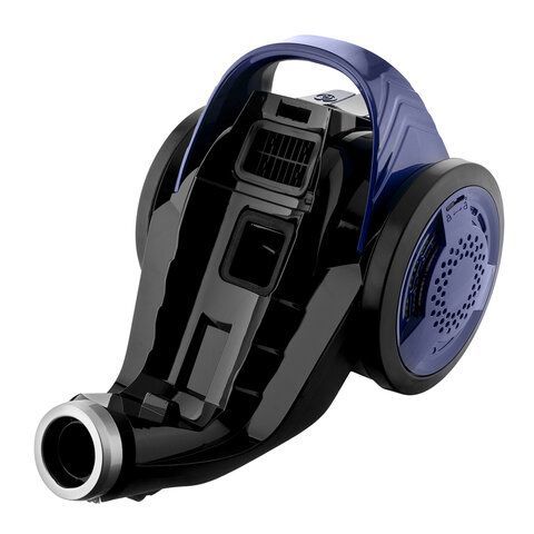 Пылесос BRAYER BR4203 с контейнером &quot;циклон&quot;, 2000 Вт, мощность всасывания 380 Вт, черный/синий