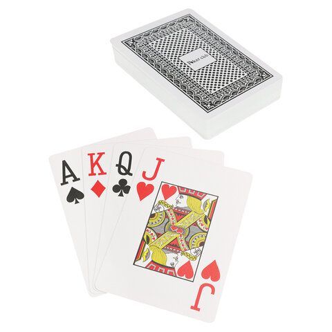 Карты игральные пластиковые &quot;Poker club&quot;, ассорти, 54 шт., 8,7 х 6,3 см, 25 мкм, ИН-9121, ИН-9130, ИН-4382