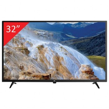 Телевизор BQ 32S15B Black, 32'' (81 см), 1366x768, HD, 16:9, SmartTV, Wi-Fi, черный