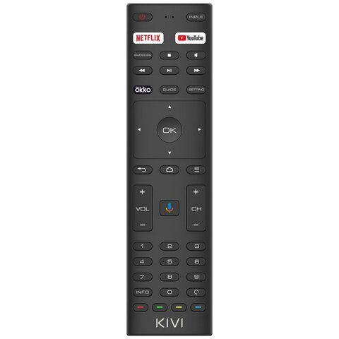 Телевизор KIVI 24H740LB, 24'' (61 см), 1366x768, HD, 16:9, черный