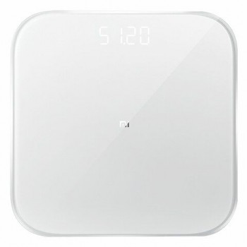 Весы напольные XIAOMI Mi Smart Scale 2, электронные, максимальная нагрузка 150 кг, квадрат, стекло, белые, NUN4056GL