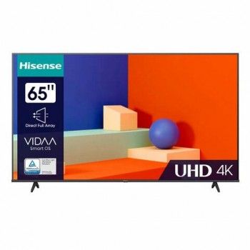 Телевизор HISENSE 65A6K, 65" (164 см), 3840x2160, 4K, 16:9, SmartTV, Wi-Fi, черный