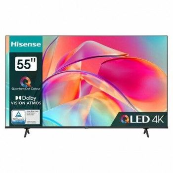 Телевизор HISENSE 55E7KQ, 55" (139 см), 3840x2160, 4K, 16:9, SmartTV, Wi-Fi, черный