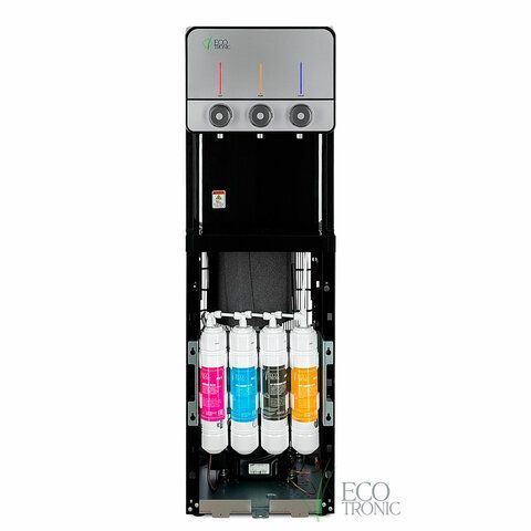 Пурифайер для воды ECOTRONIC V19-U4L, напольный, НАГРЕВ/ОХЛАЖДЕНИЕ КОМПЕРССОРНОЕ, 3 к, 11304
