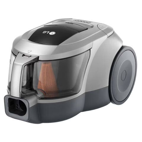 Пылесос LG VC5420NNTS с контейнером &quot;циклон&quot;, 2000Вт, мощность всасывания 380Вт, серебристый/черный