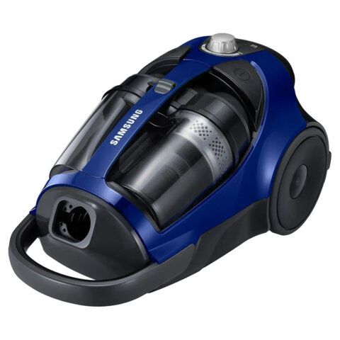 Пылесос SAMSUNG VCC8836V36/XEV с контейнером &quot;циклон&quot;, 2200Вт, мощность всасывания 430Вт, синий