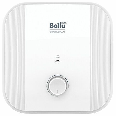 Водонагреватель накопительный электрический BALLU BWH/S 15 Capsule Plus U, 2кВт, 15л,, НС-1338779