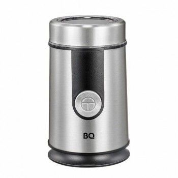 Кофемолка BQ (БИ-КЬЮ) CG1000, мощность 300 Вт, вместимость 85г, стальная, 86189611