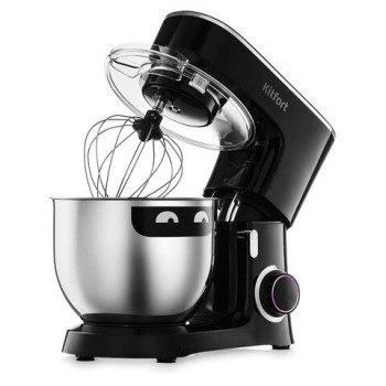 Миксер планетарный KITFORT КТ-3080, 1400Вт, 6 скоростей, 3 насадки, чаша 7л,