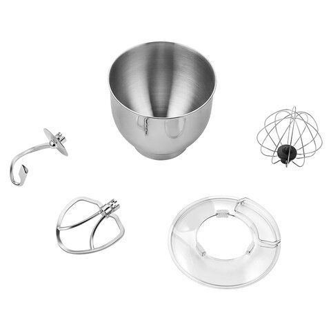 Миксер планетарный KITFORT КТ-3080, 1400Вт, 6 скоростей, 3 насадки, чаша 7л,