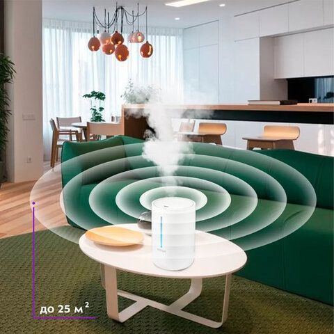 Увлажнитель воздуха KITFORT KT-2832, объем бака 4,5л., 25 ВТ, белый