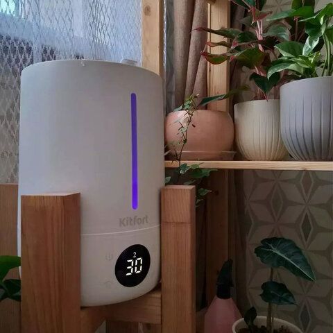 Увлажнитель воздуха KITFORT KT-2832, объем бака 4,5л., 25 ВТ, белый