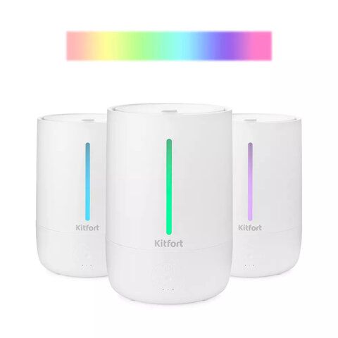 Увлажнитель воздуха KITFORT KT-2832, объем бака 4,5л., 25 ВТ, белый