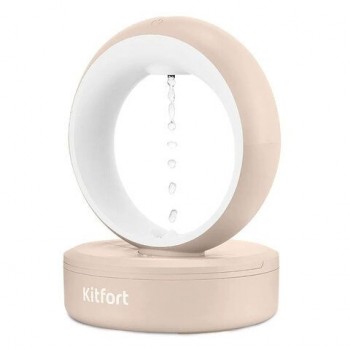 Увлажнитель воздуха KITFORT КТ-3847, резервуар 680 мл, 10 Вт, белый/бежевый