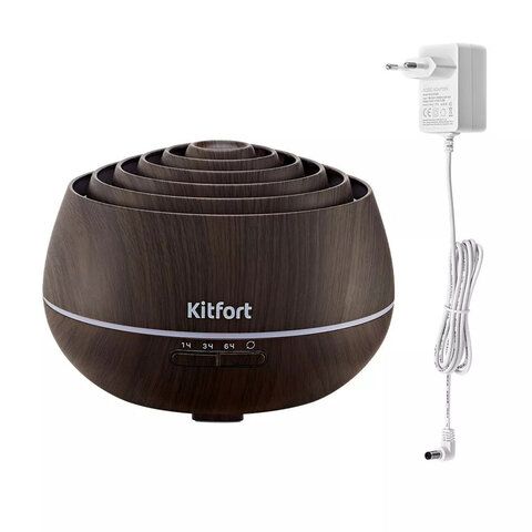 Увлажнитель воздуха KITFORT КТ-3847, резервуар 680 мл, 10 Вт, белый/бежевый