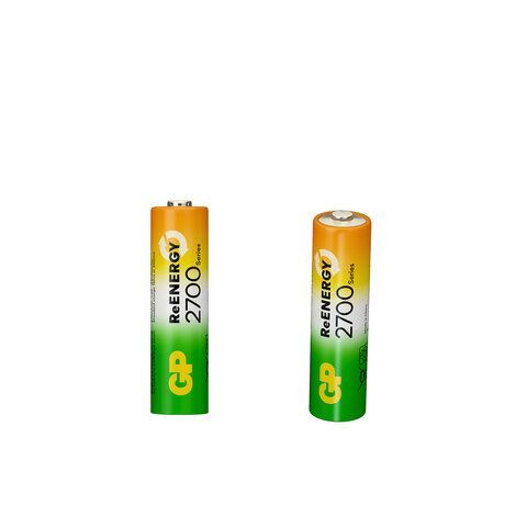 Батарейки аккумуляторные GP ReEnergy Ni-Mh пальчиковые КОМПЛЕКТ 4 шт АА (HR6) 2600mAh, 270AAHCRGY-2CRC
