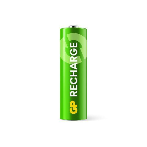 Батарейки аккумуляторные GP ReCharge Ni-Mh пальчиковые КОМПЛЕКТ 2 шт АА (HR6) 1000 mA, 100AAHCV-2CRSB