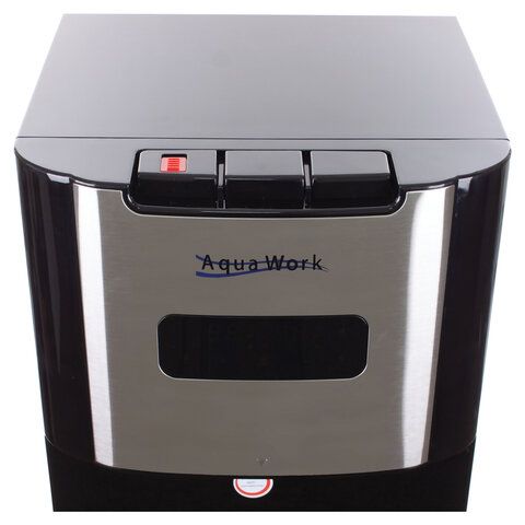 Кулер для воды AQUA WORK QRB-72LDS, напольный, НАГРЕВ/ОХЛАЖ ЭЛЕКТР, таймер, бутыль сн, 33350