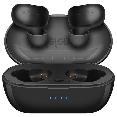 Наушники с микрофоном (гарнитура) DEFENDER TWINS 638, Bluetooth, беспроводные, черные, 63638